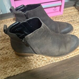 Franco Sarto Gray Chelsea Ankle Boots
